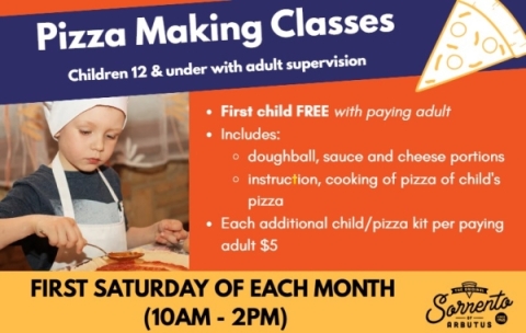 Pizza Making First Saturday of EVERY MONTH!