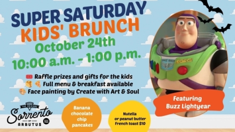 Super Saturday Kids' Brunch Buzz Lightyear 